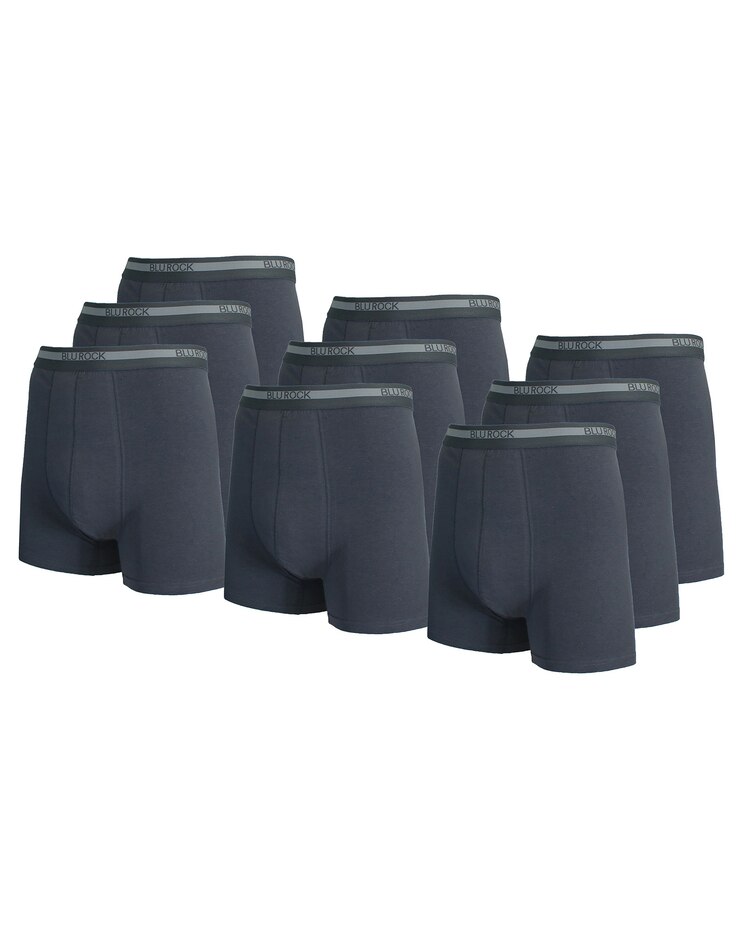 9-Pack Men's Stretch Cotton Boxer Briefs image number 1