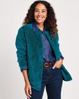 Cozy Textured Fleece Jacket thumbnail number 1