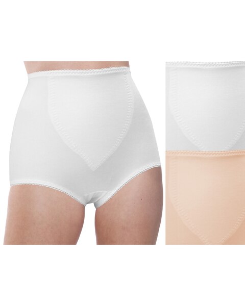 Kathryn Light Control Microfiber Brief, 2- Pack