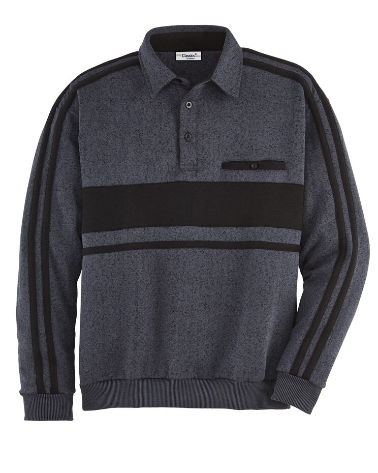 Palmland Horizontal Stripe Polo image number 1