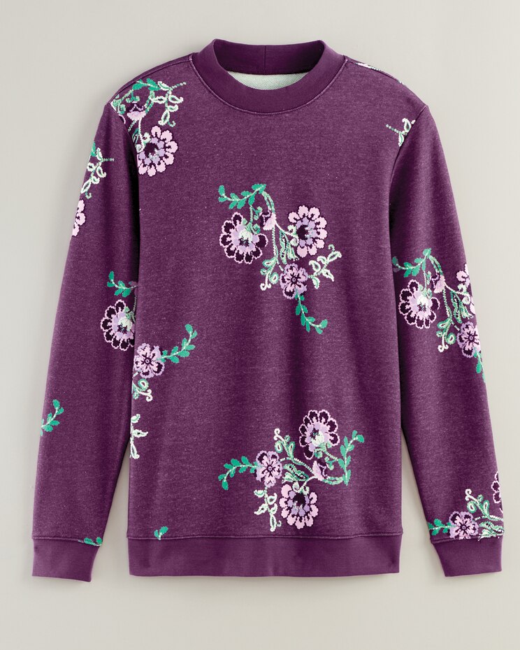 Print Better-Than-Basic Fleece Sweatshirt image number 1