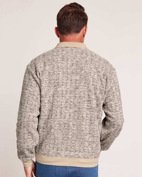 John Blair Bouclé Fleece Shirt