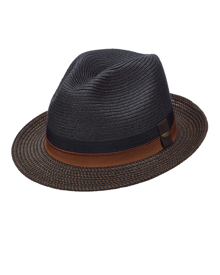 Scala York Paper Braid Fedora image number 1