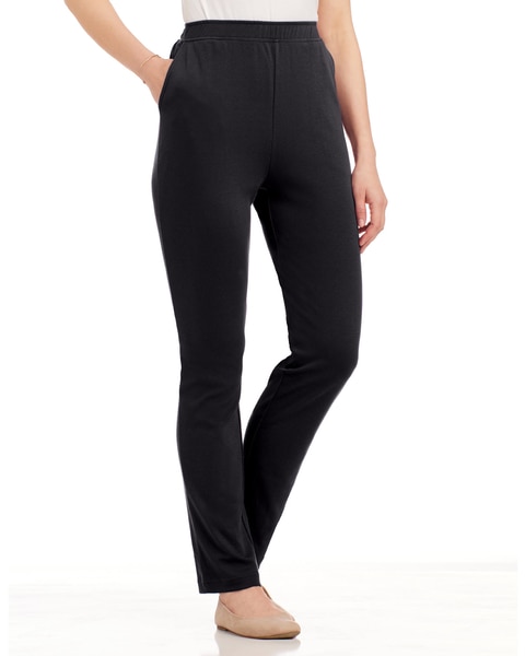 Essential Knit Tapered Leg Pants