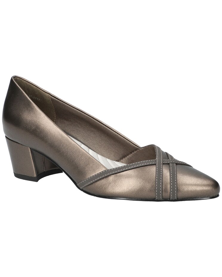 Easy Street® Lotus Block Heel Pumps image number 1