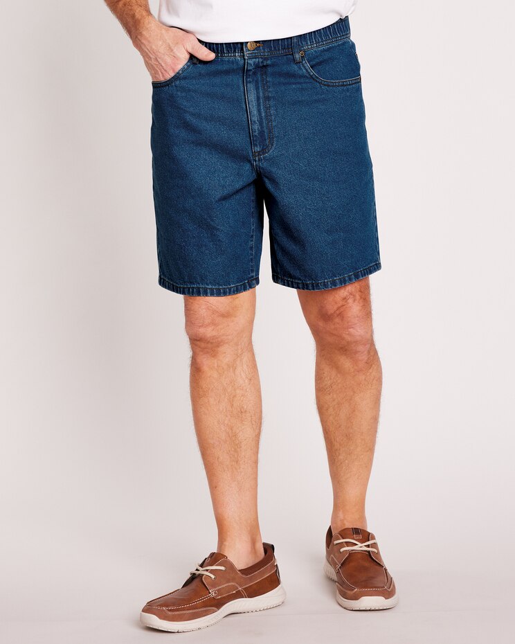 John Blair Classics Relaxed-Fit Full-Elastic Shorts image number 1