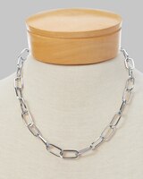 Convertible Paper-Clip Link Necklace thumbnail number 1