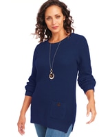 Shaker Pullover Sweater thumbnail number 1