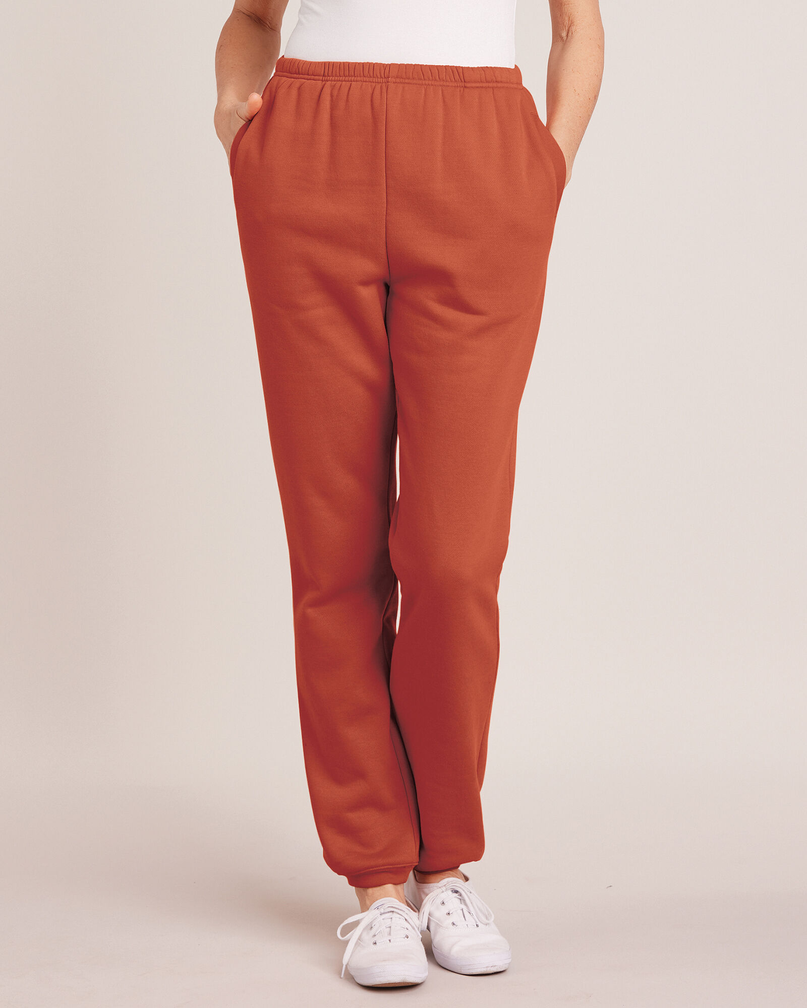 Better Than Basic Elastic Waist Fleece Pants Blair