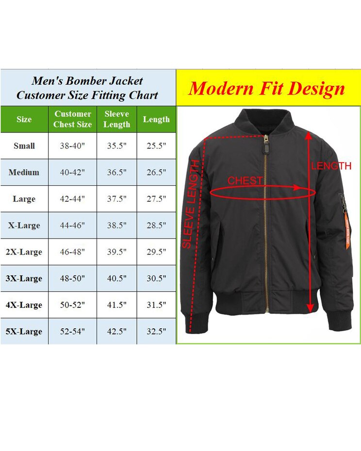 Spire By Galaxy Heavyweight MA-1 Bomber Flight Jacket image number 3