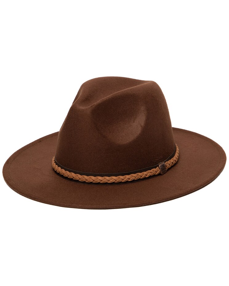 Frye Faux Felt Semi-Stiff Brim Fedora image number 1
