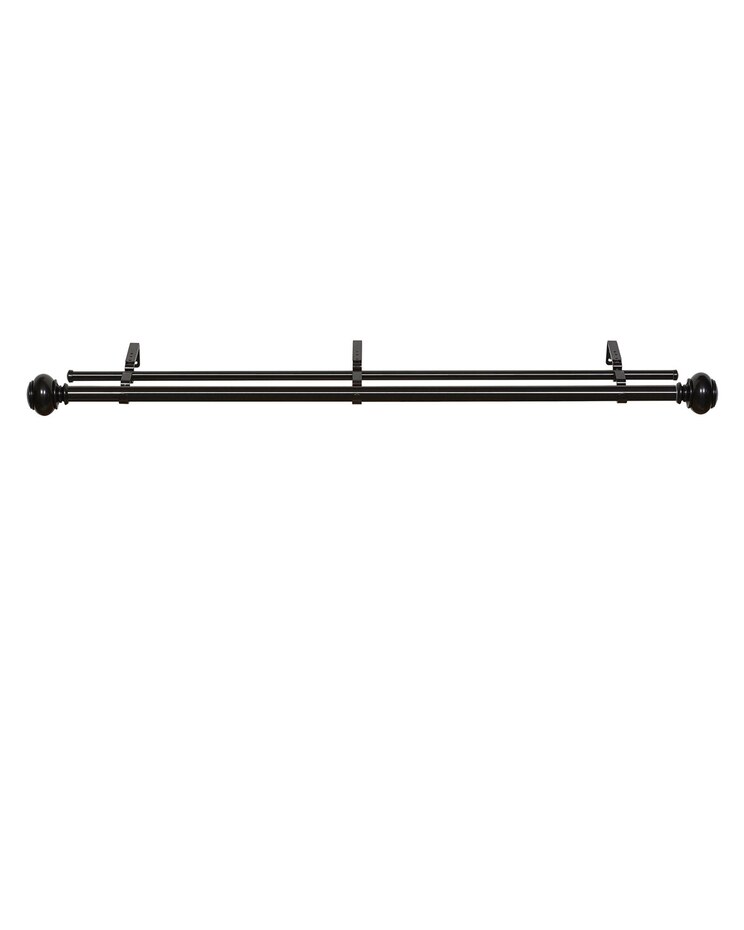 Brenner Bruno ll Decorative Double Rod & Finial  image number 1