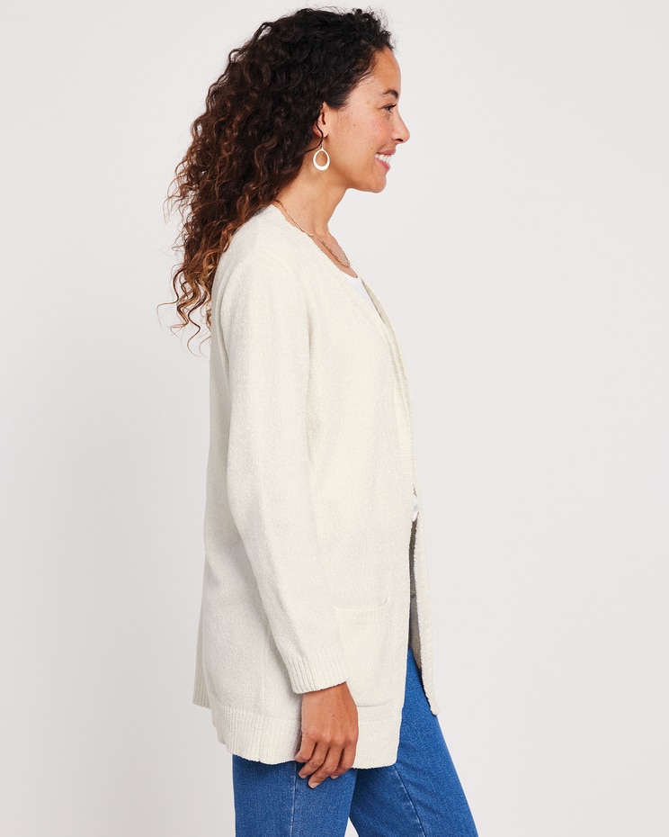 Chenille Cardigan Sweater image number 3