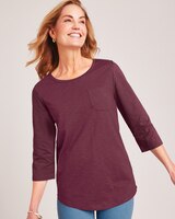 Slub Knit Pocket Tee thumbnail number 1