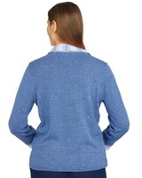 Alfred Dunner® Shenandoah  Valley  Pointelle Sweater thumbnail number 2