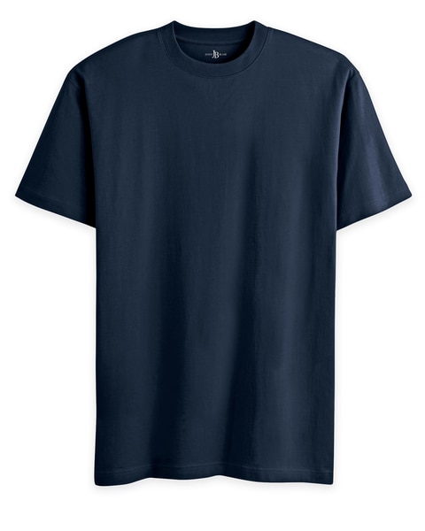 John Blair Everyday Jersey Knit Short-Sleeve No-Pocket Tee