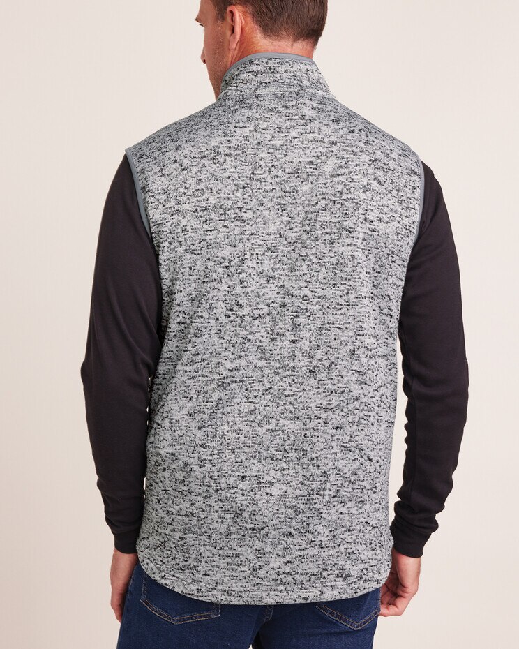 John Blair® Sweater Fleece Vest | Blair