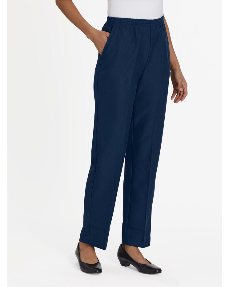 Silhouette Slimmers® Gabardine Pants image number 1