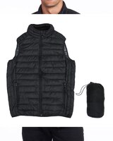 Men's Packable Puffer Bubble Vest thumbnail number 3
