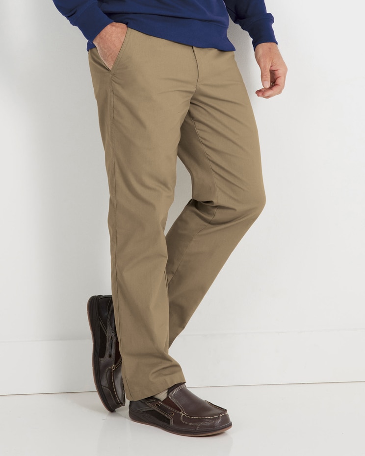 Haband Casual Joe® Stretch-Waist Pants image number 1
