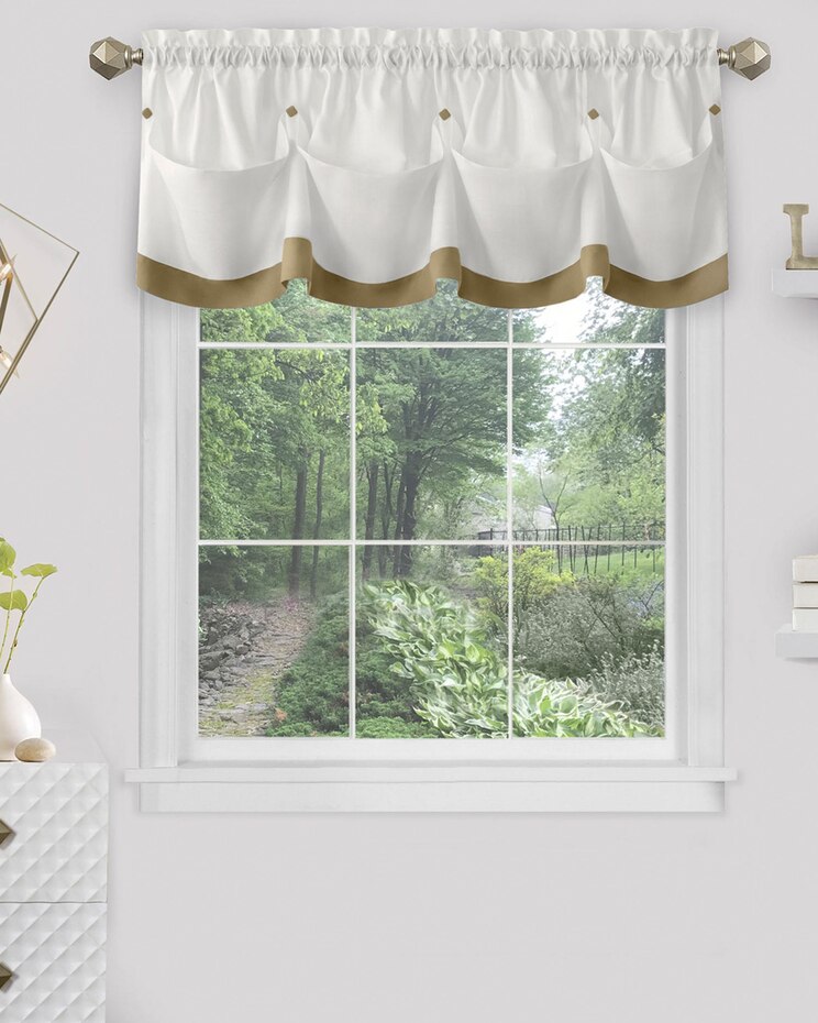 Lana Window Curtain Valance image number 1