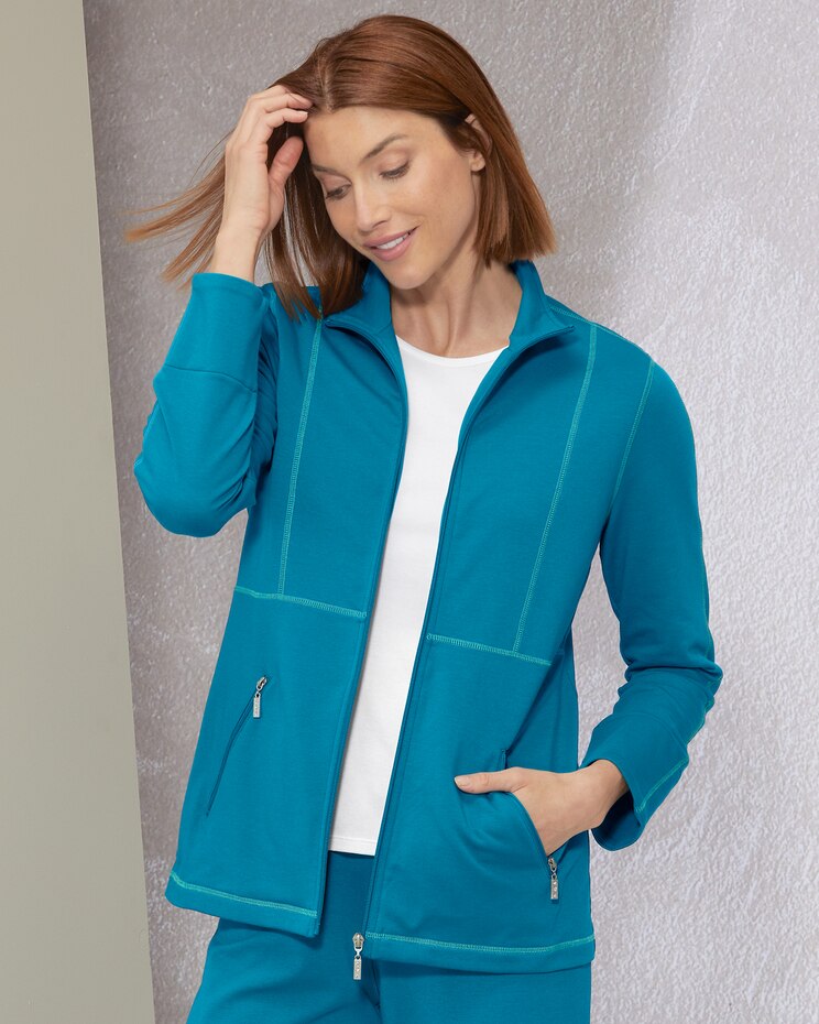 At Ease Top Stitch Jacket image number 1