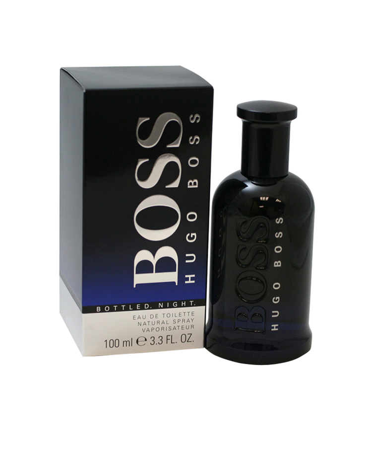 Hugo Boss Bottled Night EDT for Men 3.3 oz.  image number 1