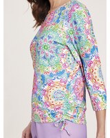 Alfred Dunner® Medallions Knit Top thumbnail number 3