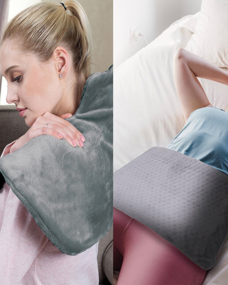 Pursonic Total Comfort Package: Neck & Shoulder Warmer + Electric Heat Pad image number 2
