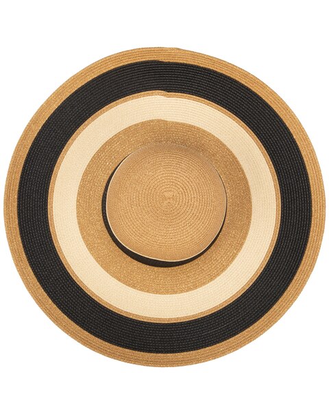 Las Palmas Floppy- Ultrabraid Striped Floppy Hat