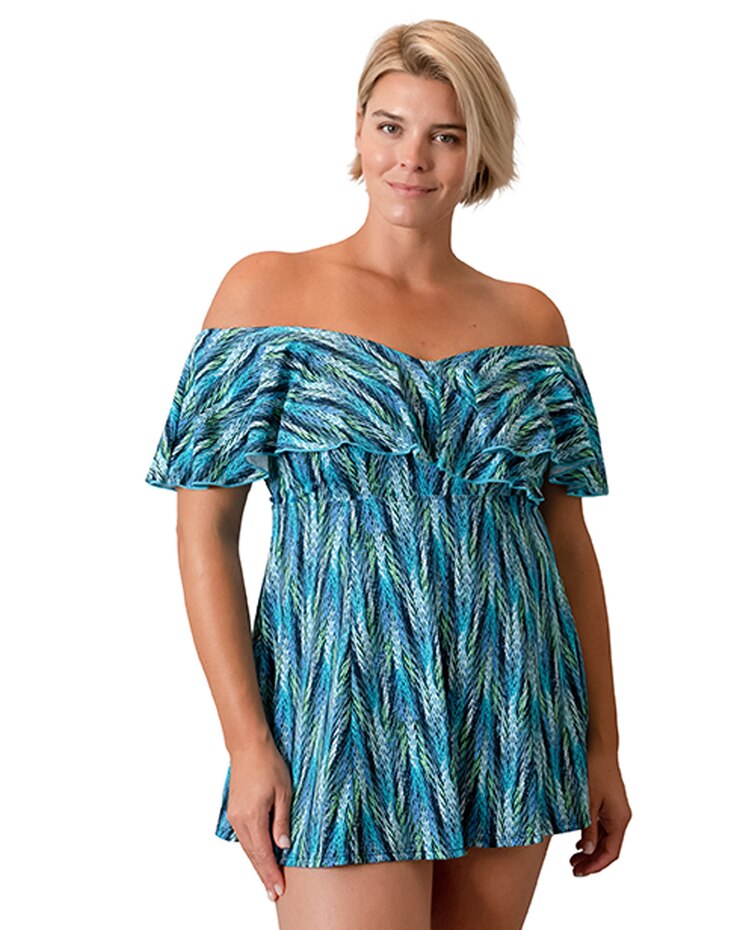 Fit 4 U Lexi Sleeved Surplice Empire Dress image number 3