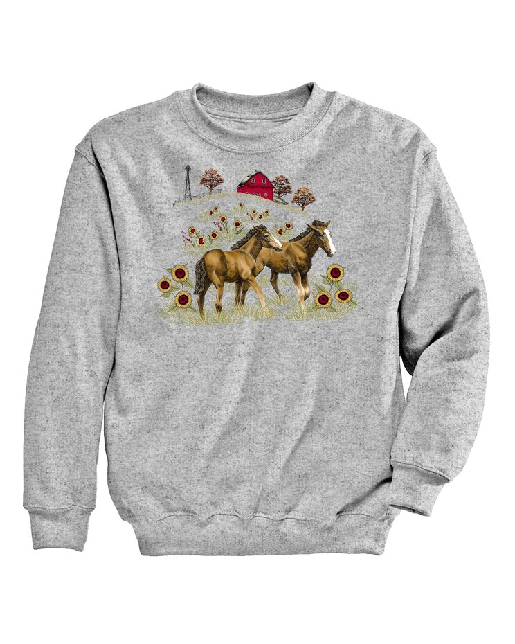 Sunflower Colts Graphic Sweatshirt image number 1