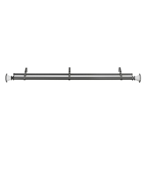Monet Bruno ll Decorative Double Rod & Finial  