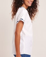 Embroidered Dolman Sleeve Popover thumbnail number 3