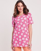 Short Sleeve Anytime Print Tunic thumbnail number 1