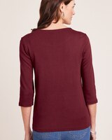 Braid Trim Knit Top thumbnail number 4