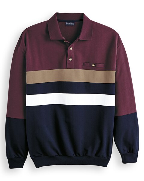 Palmland® Horizontal Colorblock Polo