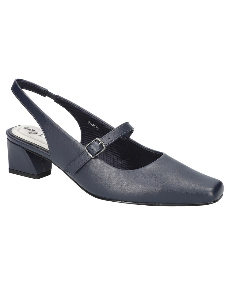 Easy Street® Cameo Square Toe Slingback Pumps image number 1