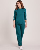 Fleece Tulip Hem Pants Set thumbnail number 1
