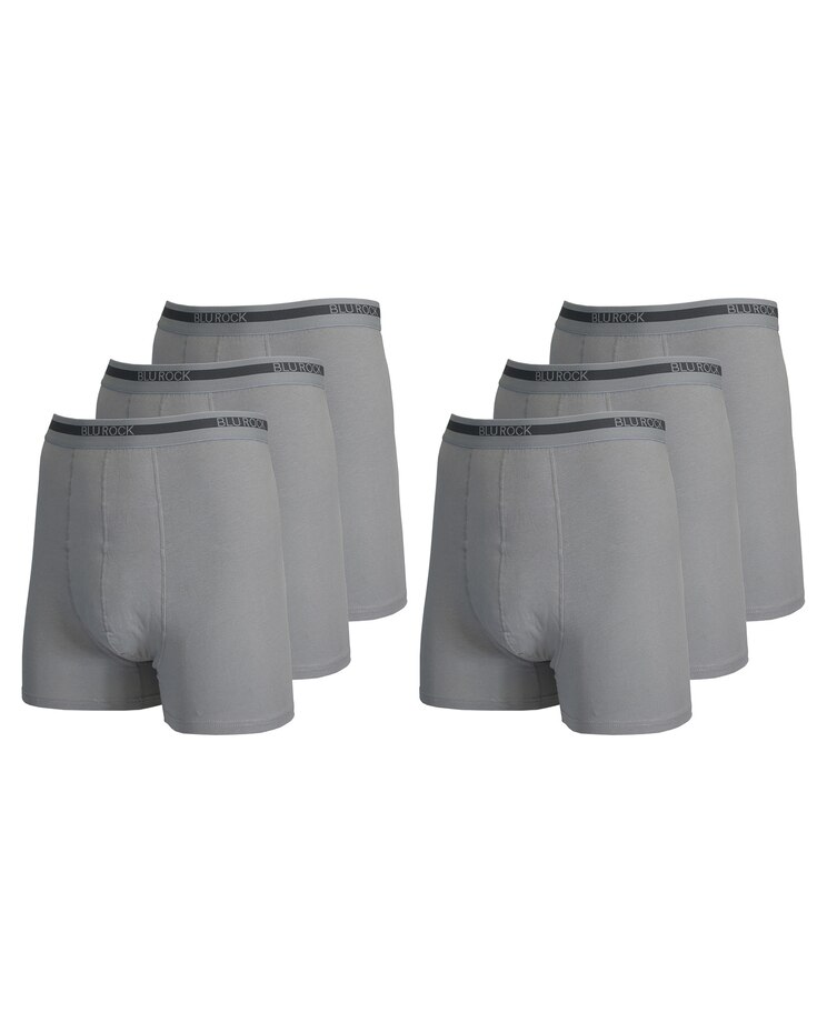 6-Pack Men's Stretch Cotton Boxer Briefs image number 1