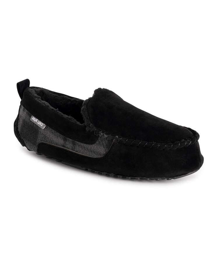 Muk Luks Emmett Faux Suede Slipper image number 1