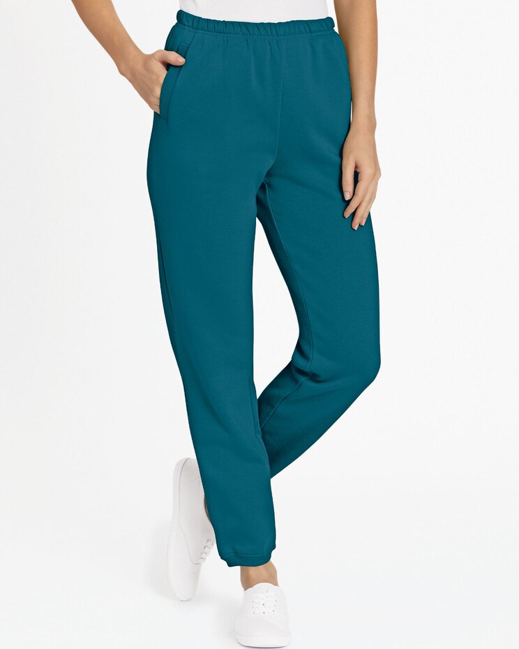 Better-Than-Basic Elastic-Waist Fleece Pants image number 1