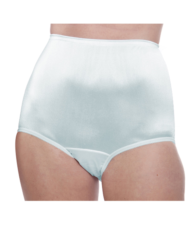 100% Nylon Full Coverage Panties, 4-Pack image number 2