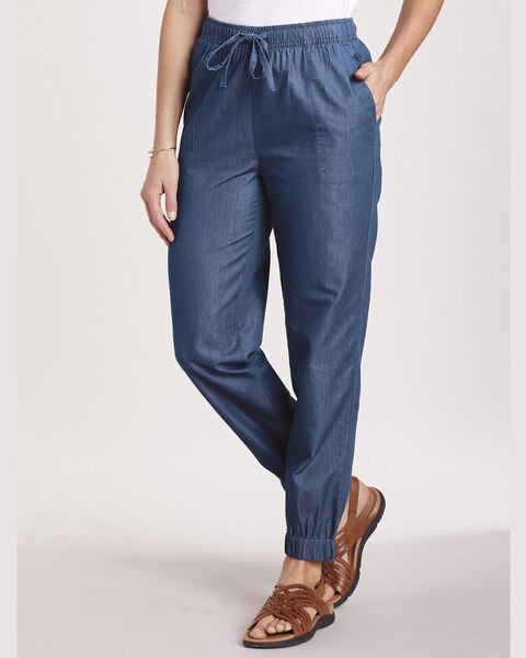 Lightweight Denim Joggers