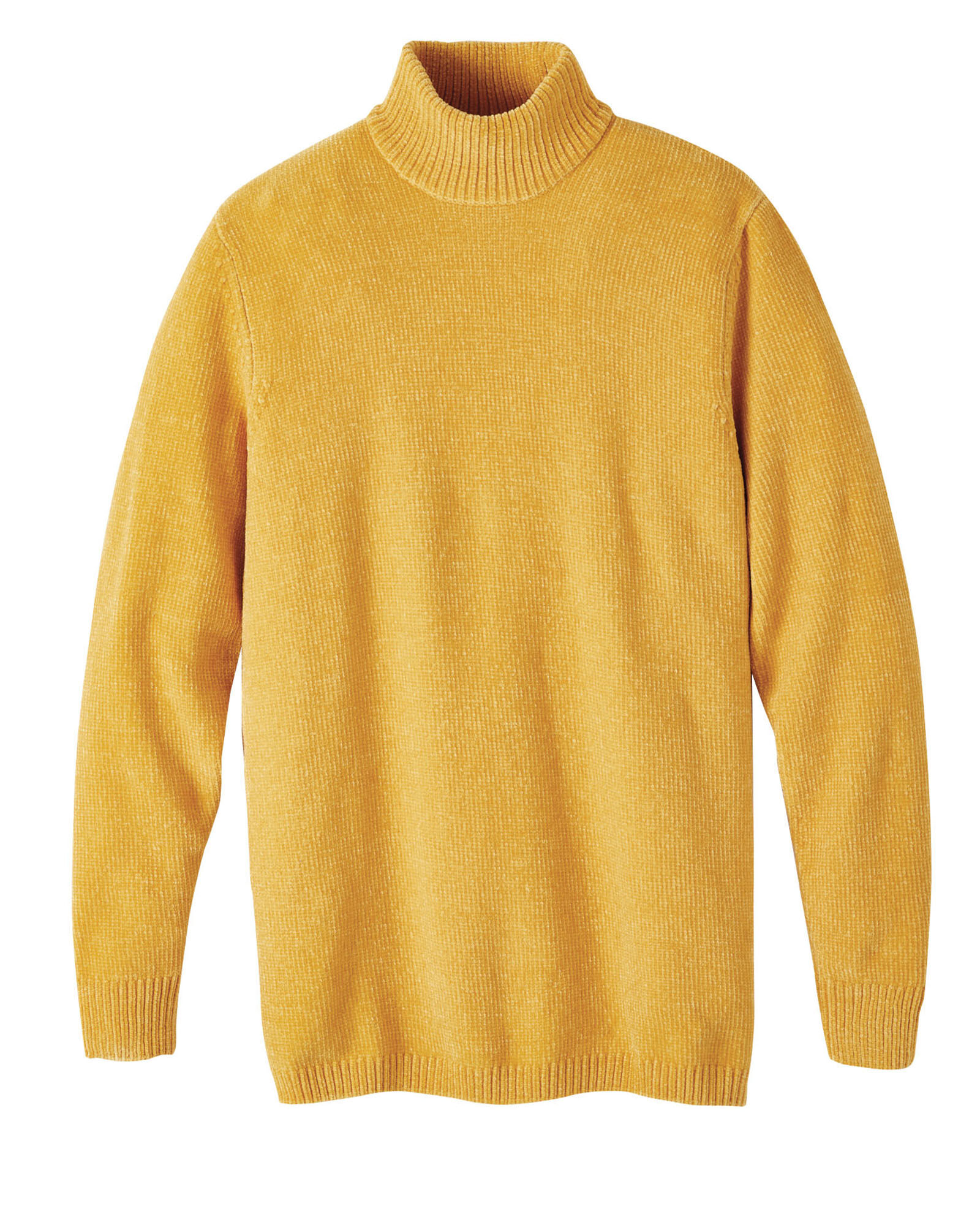 Haband Women s Waffle Stitch Chenille Turtleneck Sweater Blair