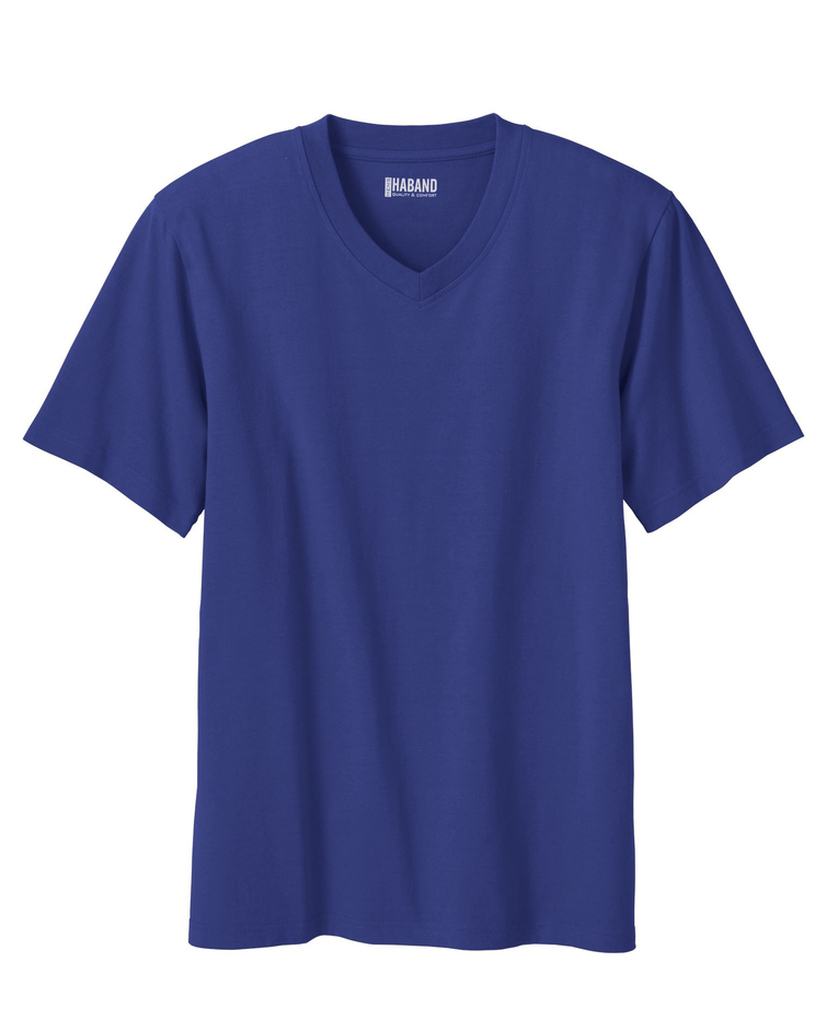 Haband Men’s V-Neck Affordabili-Tee Shirt  image number 1
