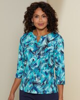 Brushstrokes Print Tee thumbnail number 1