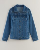DenimEase™ Embellished Jacket thumbnail number 2
