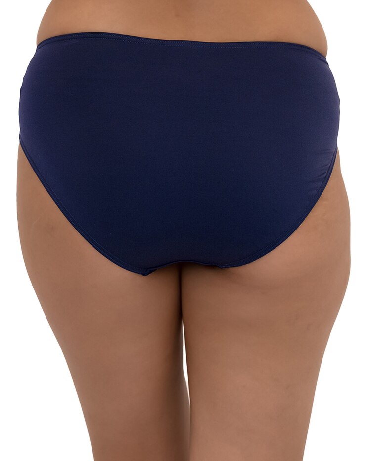 Fit 4 Ur Tummy Solid Swim Classic Brief image number 2