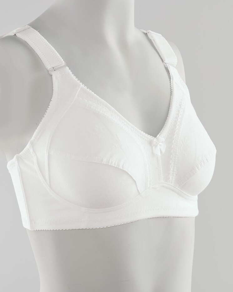 Soft cup embroidered bra by Valmont® image number 1